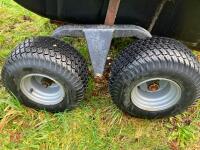 IRON OX TWIN AXLE ATV TIPPING TRAILER - 5