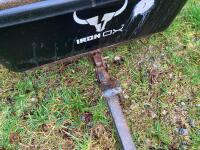 IRON OX TWIN AXLE ATV TIPPING TRAILER - 8