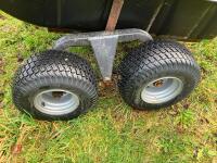 IRON OX TWIN AXLE ATV TIPPING TRAILER - 9