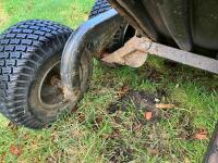 IRON OX TWIN AXLE ATV TIPPING TRAILER - 11