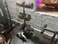 WEIGHT STAND & WEIGHTS - 2