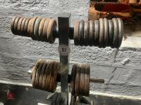 WEIGHT STAND & WEIGHTS - 3