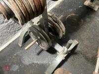 WEIGHT STAND & WEIGHTS - 11
