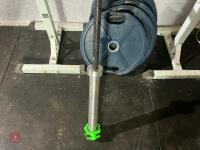 HOMCOM SQUATSTAND & OLYMPIC BAR - 3