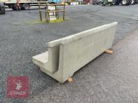 2 CONCRETE FEED BARRIERS - 7