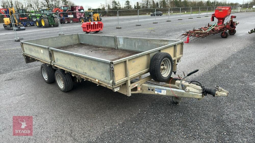 14'X6'6'' IFOR WILLIAMS DROPSIDE TRAILER