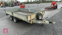 14'X6'6'' IFOR WILLIAMS DROPSIDE TRAILER