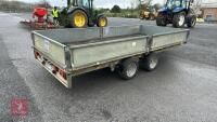 14'X6'6'' IFOR WILLIAMS DROPSIDE TRAILER - 3