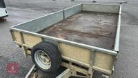 14'X6'6'' IFOR WILLIAMS DROPSIDE TRAILER - 11
