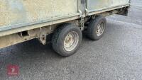 14'X6'6'' IFOR WILLIAMS DROPSIDE TRAILER - 14