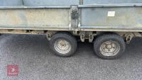 14'X6'6'' IFOR WILLIAMS DROPSIDE TRAILER - 15