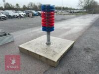 1.8M X 1.8M FREESTANDING COW BRUSH - 3