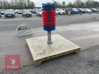 1.8M X 1.8M FREESTANDING COW BRUSH - 4