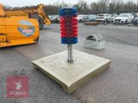 1.8M X 1.8M FREESTANDING COW BRUSH - 6