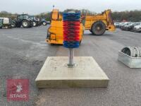 1.8M X 1.8M FREESTANDING COW BRUSH - 7