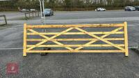 12' WOODEN FIELD GATE