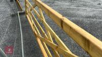 12' WOODEN FIELD GATE - 5