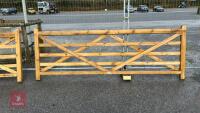 11' WOODEN GATE