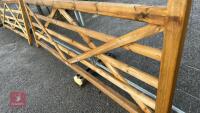 11' WOODEN GATE - 3