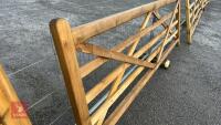 11' WOODEN GATE - 4