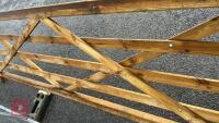 11' WOODEN GATE - 5