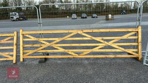 14' WOODEN GATE