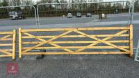 14' WOODEN GATE