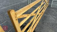 14' WOODEN GATE - 5