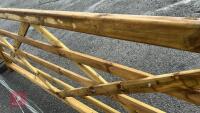10' WOODEN FIELD GATE - 4
