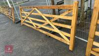 12' WOODEN GATE - 2