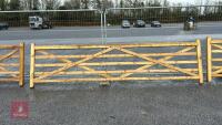 15' WOODEN GATE