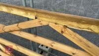 15' WOODEN GATE - 3