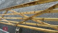 15' WOODEN GATE - 6