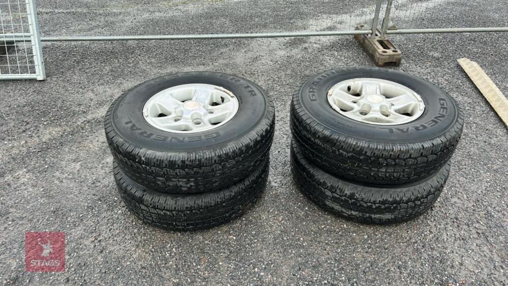 235/85 R16 WHEELS & TYRES