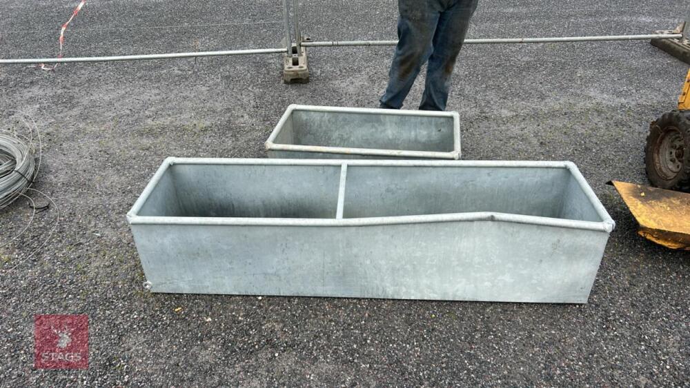 IAE 3' & 6' GALV FEED TROUGH