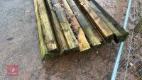 25 X 3M WOODEN RAILS - 5