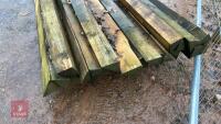 25 X 3M WOODEN RAILS - 6