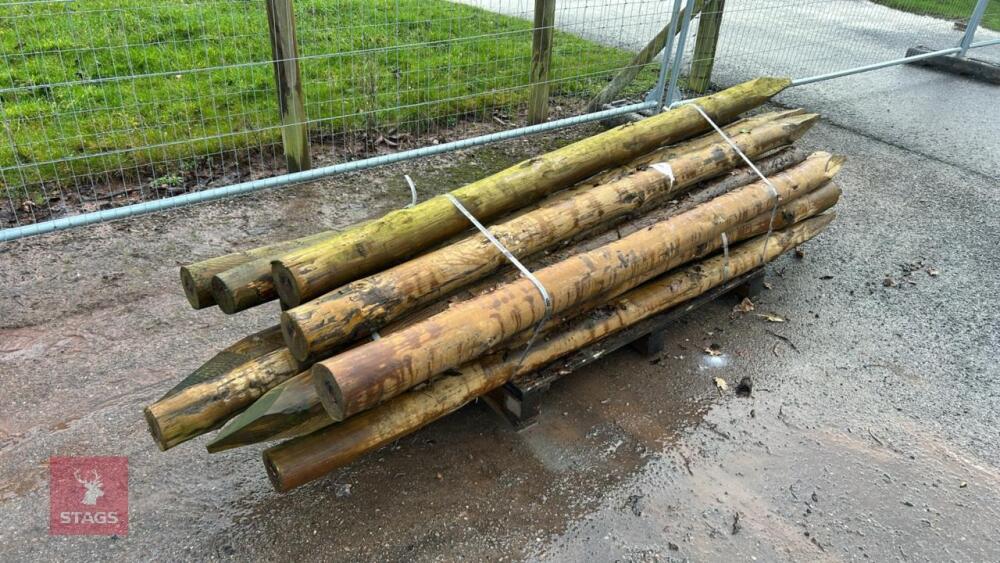 16 X 2.3M WOODEN STAKES
