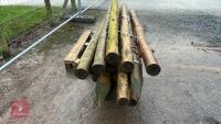 16 X 2.3M WOODEN STAKES - 2