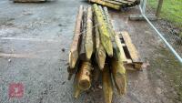 16 X 2.3M WOODEN STAKES - 4