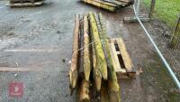 16 X 2.3M WOODEN STAKES - 5