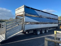 PARKHOUSE 35' 3 DECK LIVESTOCK TRAILER - 5