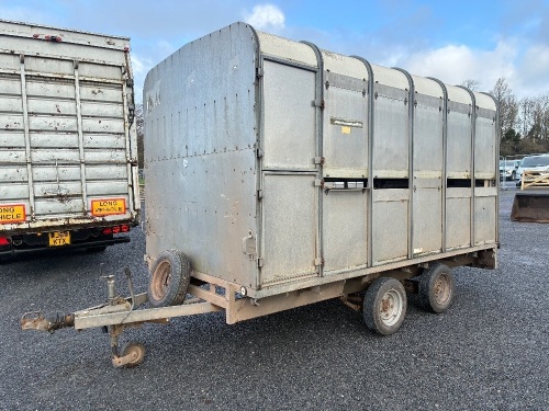 IFOR WILLIAMS 12' LIVESTOCK TRAILER