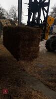 25 SQUARE BALES OF 2025 OAT STRAW - BIDS PER BALE