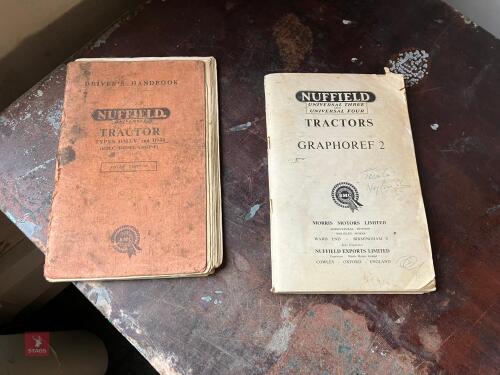 TWOSE NUFFIELD TRACTOR MANUALS (11)