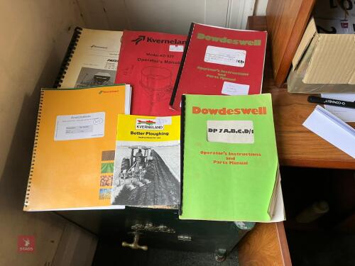 QTY OF DOWDSWELL & KVERNELAND BOOKS (10)