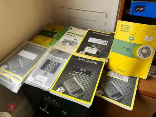 QTY OF JOHN DEERE LITERATURE (3)
