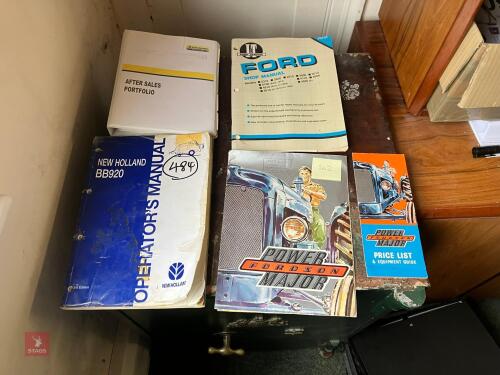 QTY OF FORDSON TRACTOR BOOKS (2)