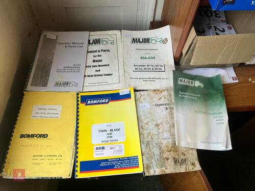 QTY OF BOMFORD & MAJOR BOOKS (21)