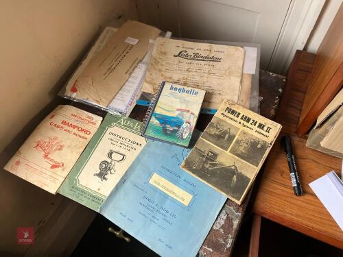 QTY OF VINTAGE LITERATURE (9)